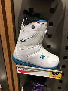 DC Womens Search Boa Snowboard Boots US size 7.5 White and