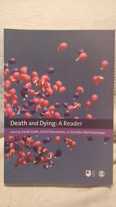Death and Dying: A Reader. Sarah Earle et al. 