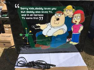 Family Guy Light Up Sign