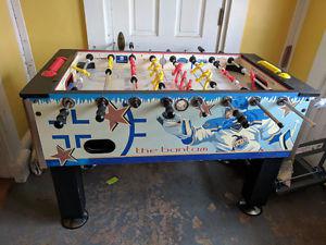 Foosball Table (Hockey Themed)
