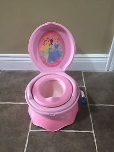 Girls princess potty