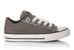 Grey converse shoes