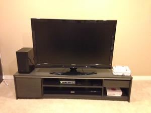 Grey tv stand