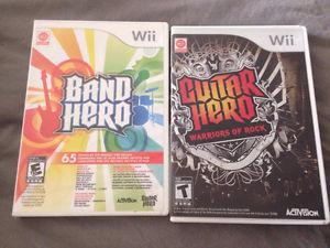 Guitar/Band Hero set for Wii