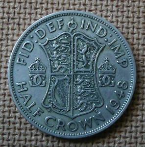 Half Crown coin UK 