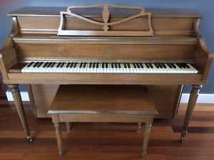 Henry Herbert Upright Piano with Bench