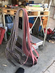 Industrial sander belts
