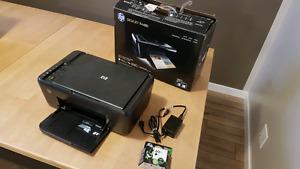 Inkjet printer hp 3 in one print copy scan new condition