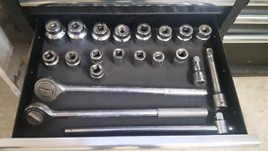 Jet 3/4 inch ratchet wrench and sockets