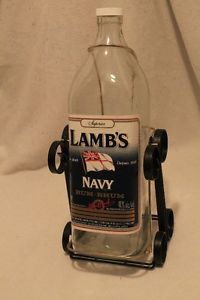 Lambs Navy Rum and Holder.