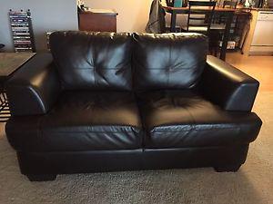 Leather Couch & Love Seat For Sale