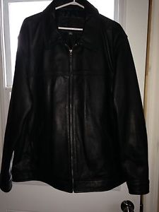 Men's Stormtech leather jacket