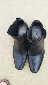 Men's black size 11 dress boots