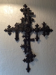 Metal Cross Wall Art