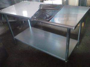 NEW !6 ft Stainless Steel Commerical Work Table !SAVE!