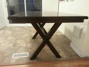 New dining table