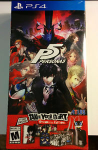 Persona 5 Take Your Heart Premium Edition PS4 Brand New