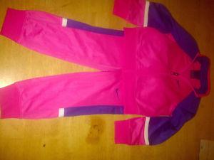 Pink and Purple Nike track suit