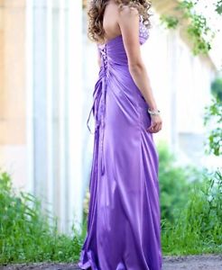 Purple Grad Dress