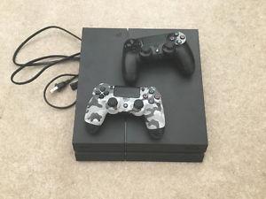 SONY PS4 MINT 2 CONTROLLERS NO GAMES