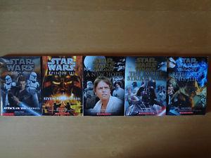 Star Wars Episode II, III, IV, V and VI chapter books