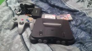 Wanted: Nintendo 64 game console + 3 game cartridges