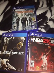 Wanted: PS4 games