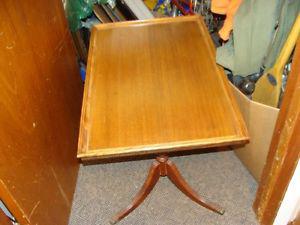 old low end table