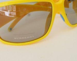 100% authentic and brand new Yellow Burberry sunnies