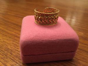 18K Stamped Solid Gold Roman Ring (from Rome) Antiquity