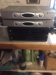 42" Hitachi and 4 Shaw PVR cable boxes