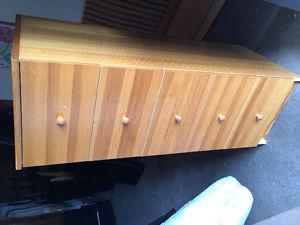 5 drawers wooden IKEA dresser