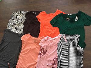 8 Short sleeve shirts, Mostly Ricky's brand.