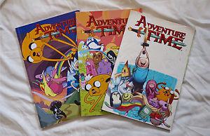 Adventure Time comic books 1-3