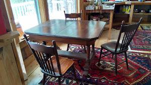 Antique but solid dining table
