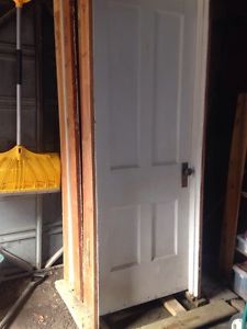 Antique wood doors