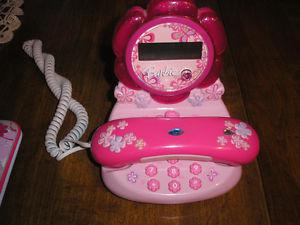 BARBIE BLOSSOM PHONE with Caller ID - Cute & Colorful