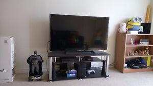 BRAND NEW SONY 48" TV with BOX, TV stand and speakers