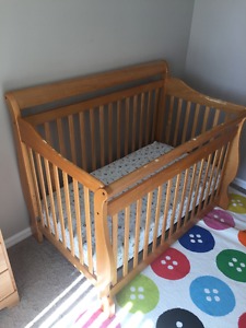 Baby Crib and Mattress