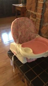 Baby seat with tray
