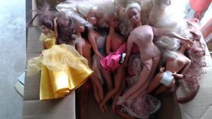 Barbie collection in good condition