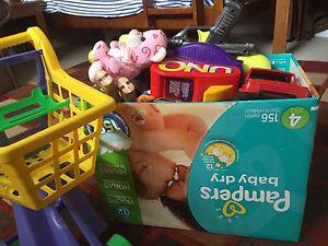 Big box of toys