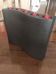 Black multi tea light holder