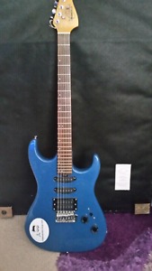 Blue Like Brand New Blue Electric Guitar Paid 220 for it at