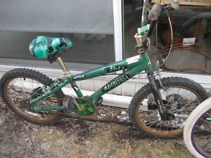 Boy's bike with 16 inches tires