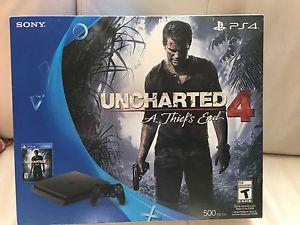 Brand new Uncharted Gb PS 4