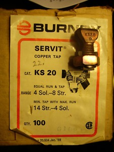 Burndy Servit Copper Tap