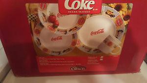 Coca cola collectible dishes