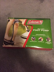 Coleman Bellows Foot Pump