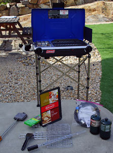 Coleman Camping BBQ Kit with lots of accessories